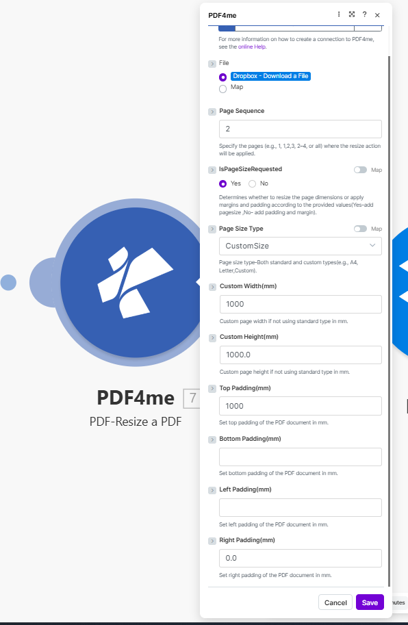 PDF-Resize a PDF Make